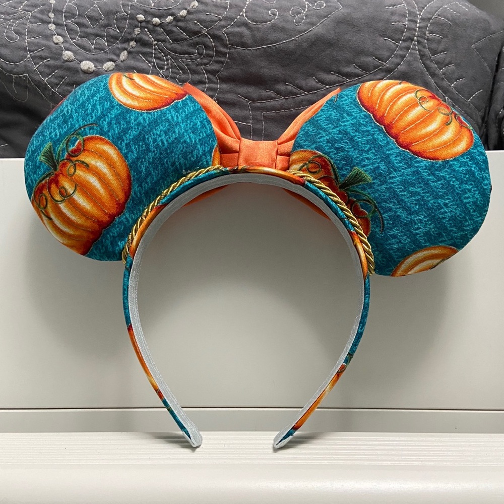 Fall/Pumpkin Mickey Ears - Picture 2 of 2